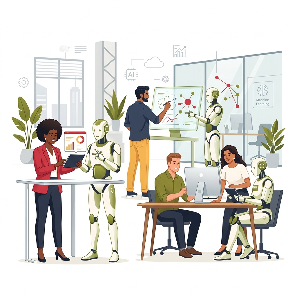 AI Agency Illustration